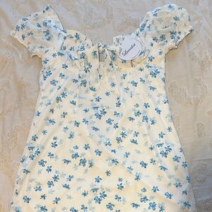 NWT floral mini dress